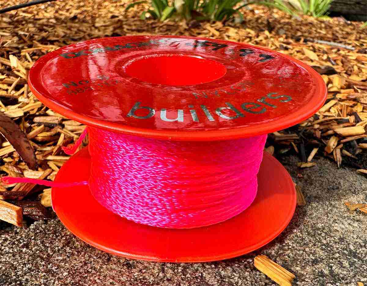 Construction String Bon EZC Bricklayers Line - Neon Yellow Braided ...